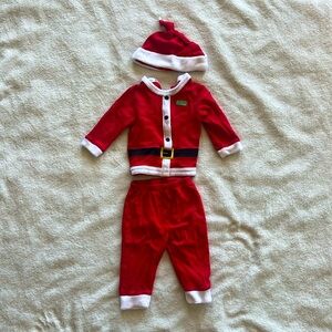 My First Christmas baby Santa Claus outfit with hat size 12 month